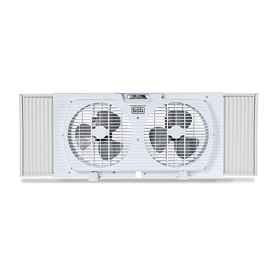 Black+Decker 9 " Dual Window Fan