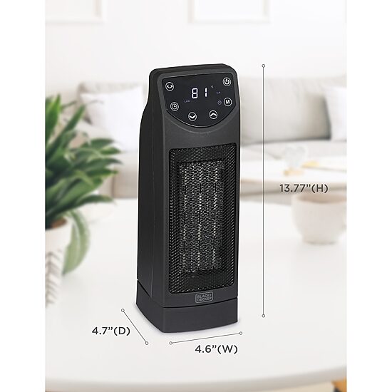 Black+Decker Ceramic Tower Bhtc650r Heater