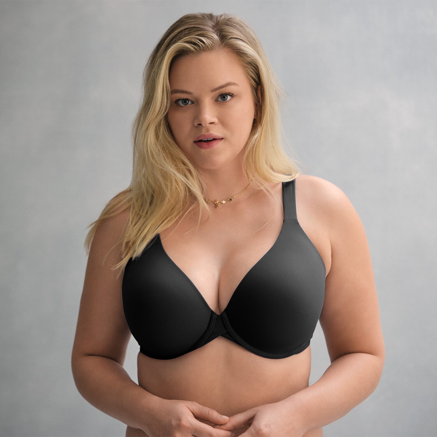 Ambrielle Everyday Womens Medium Support Demi Bra