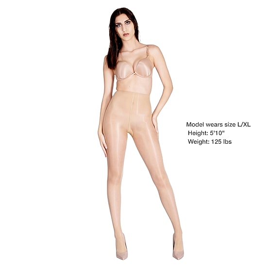 LECHERY 3 Pairs Of Glossy Sheer Tights 3-pc. 20 Denier Pantyhose