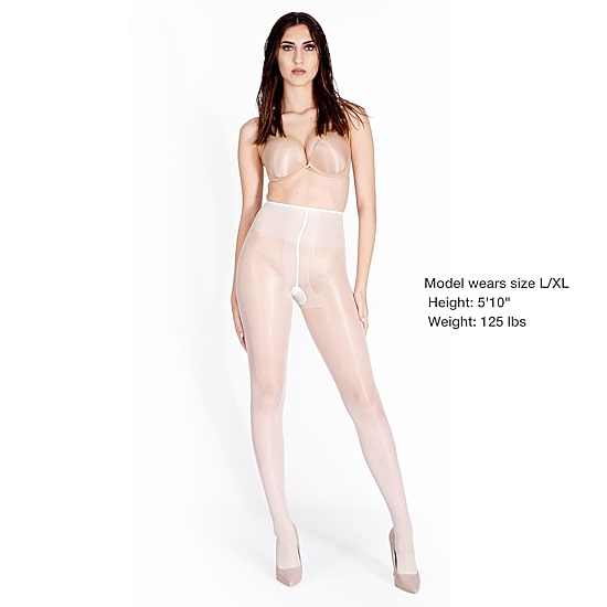 LECHERY Lustrous Silky Shiny 20 Denier Tights 1 Pair 20 Denier Pantyhose