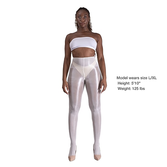 LECHERY Womens Lustrous Silky Shiny 40 Denier Tights 40 Denier 1 Pair Tights