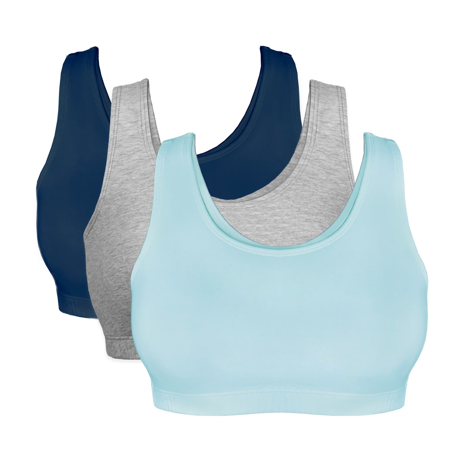 Bestform Tank Style Cotton Comfort Bra 3pk - 5009012PP