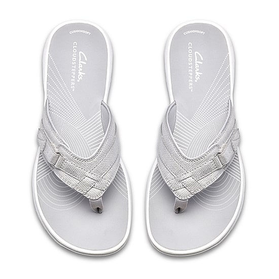 Clarks Cloudsteppers Womens Breeze Sea Flip-Flops