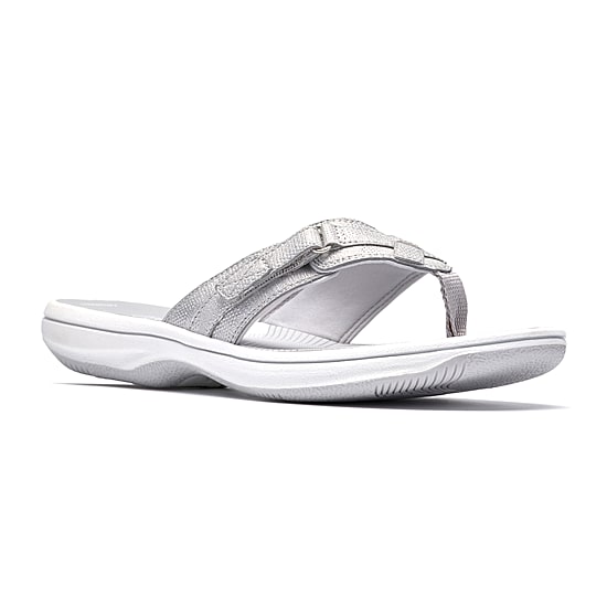 Clarks Cloudsteppers Womens Breeze Sea Flip-Flops
