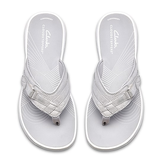 Clarks Cloudsteppers Womens Breeze Sea Flip-Flops