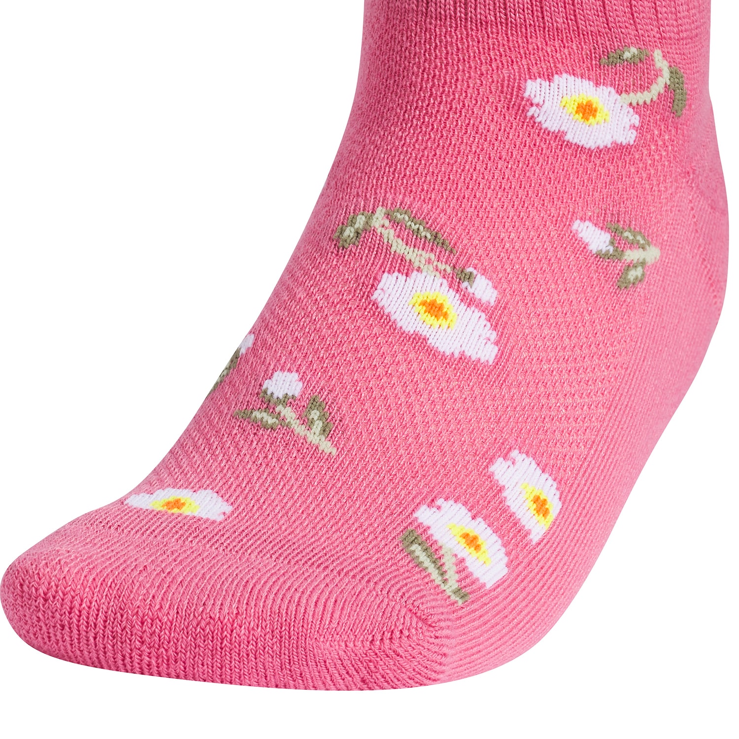 adidas Cushioned Girls 6 Pair Quarter Ankle Socks