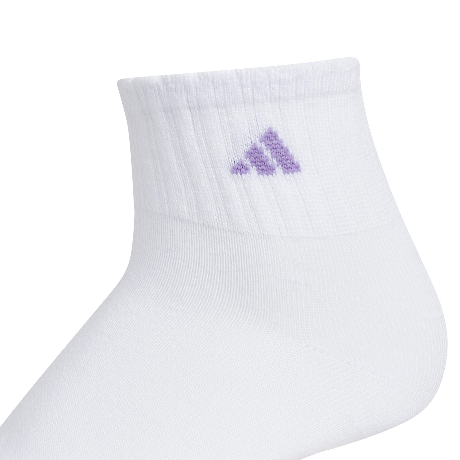 adidas Superlite Girls 6 Pair Quarter Ankle Socks