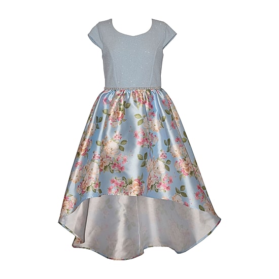 Bonnie Jean Big Kid Girls Cap Short Sleeve Fit + Flare Dress