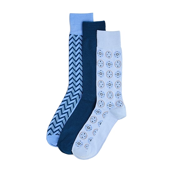 Stafford Mens 3 Pair Crew Socks