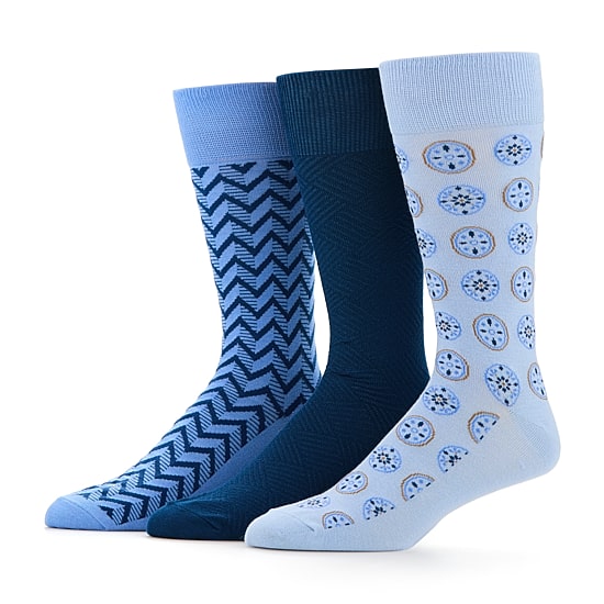 Stafford Mens 3 Pair Crew Socks