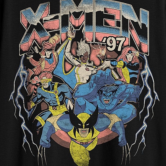 Mens Crew Neck Short Sleeve Classic Fit Marvel Big and Tall Graphic T-Shirt