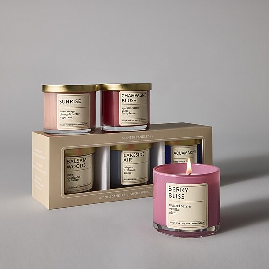 Distant Lands 4oz Fruity 3-pc. Jar Candle