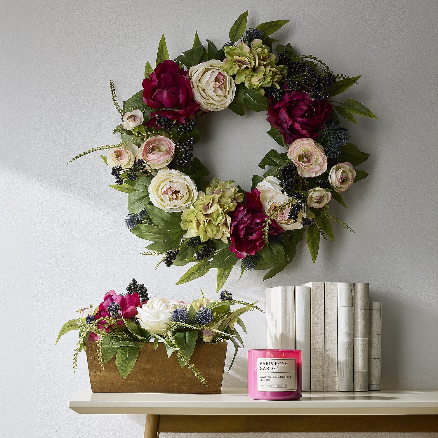 Linden Street Rose Box Floral Arrangement
