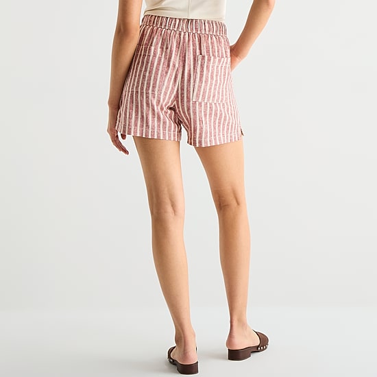 A.N.A Womens High Rise 5" Pull-On Short