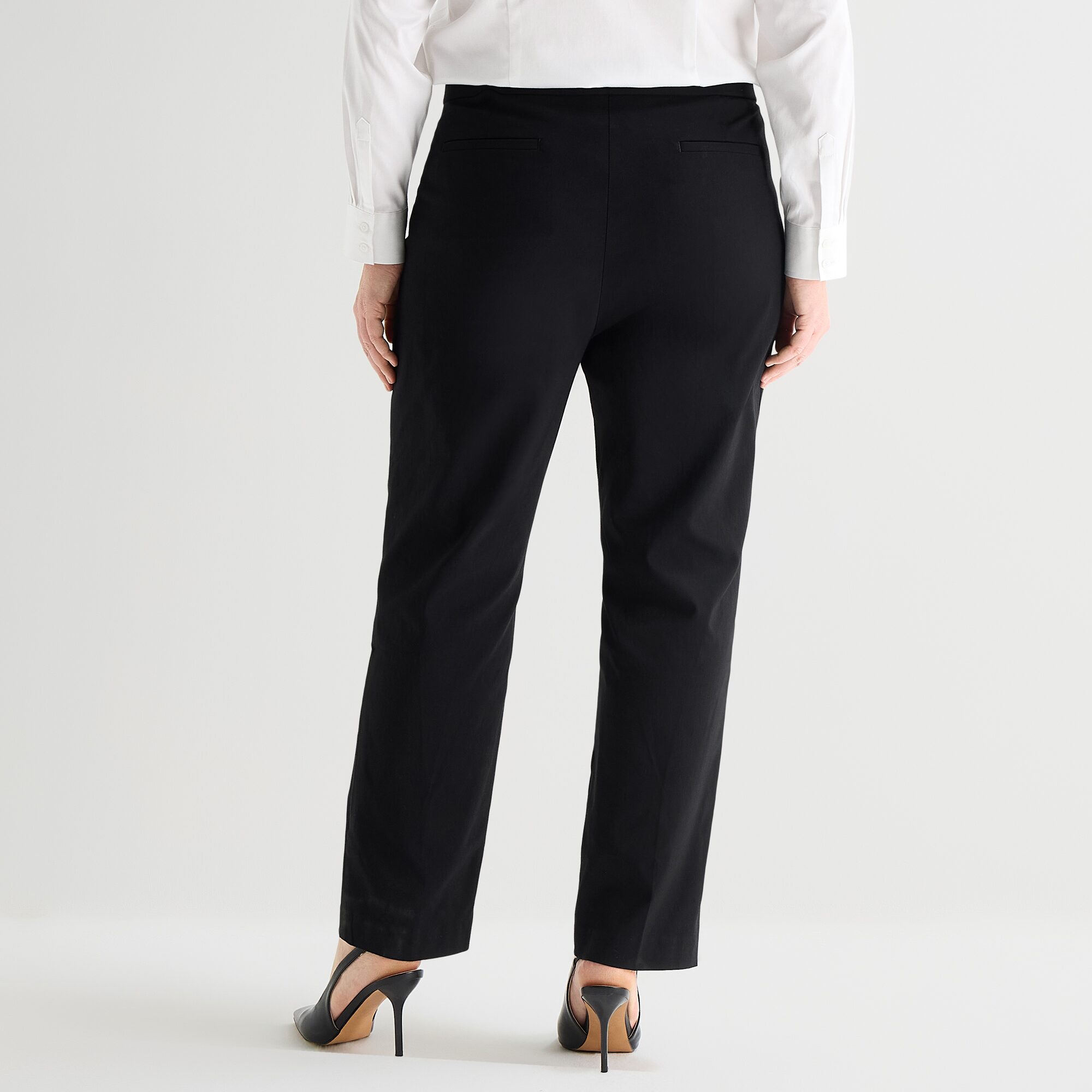 Liz Claiborne Lisa Womens Straight Pull-On Pant