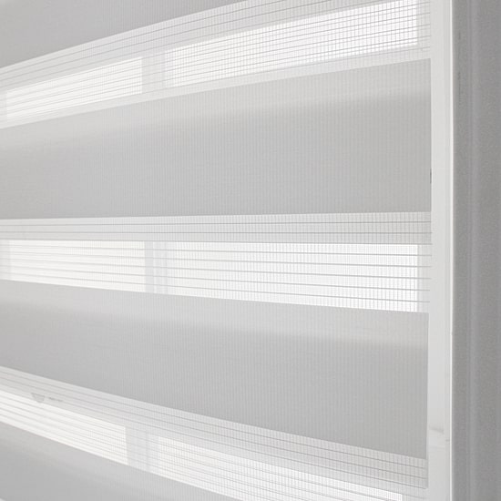 Cordless Celestial Sheer Double-Layered Zebra Shade