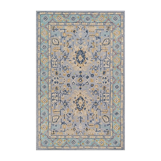 Momeni Tangier 30 Bordered Hand Tufted Indoor Rectangular Accent Rug