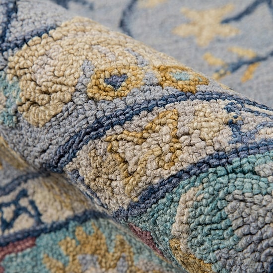 Momeni Tangier 30 Bordered Hand Tufted Indoor Rectangular Accent Rug