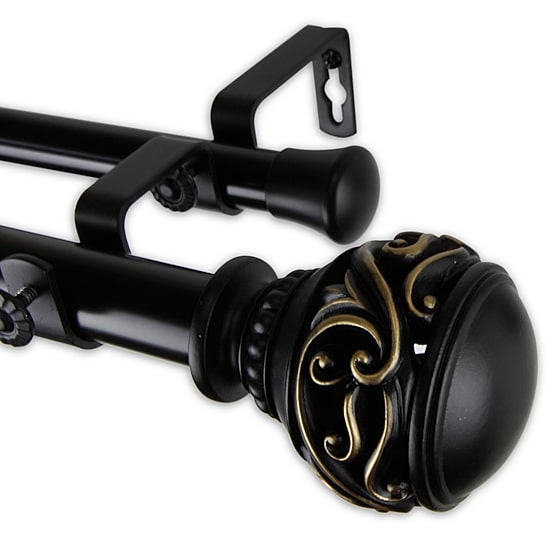 Rod Desyne Isabella Double Curtain Rod