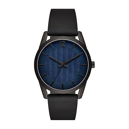 Mens Black Expansion Watch-Fmdjo142-JCPenney