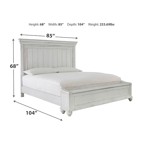 Signature Design by Ashley® Kaelyn Storage Bench Panel Bed