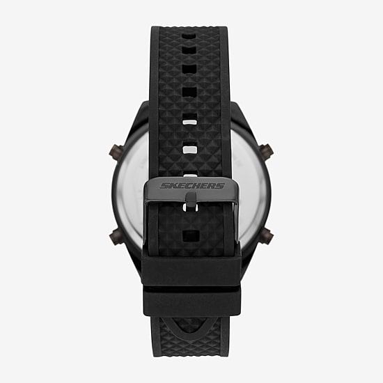 Skechers Mens Chronograph Black Strap Watch Sr5142