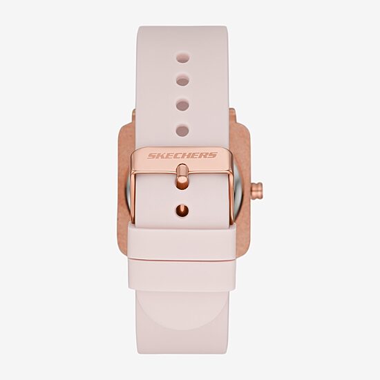 Skechers Womens Pink Strap Watch Sr6209