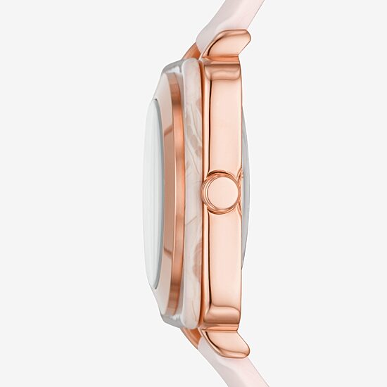 Skechers Womens Pink Strap Watch Sr6209