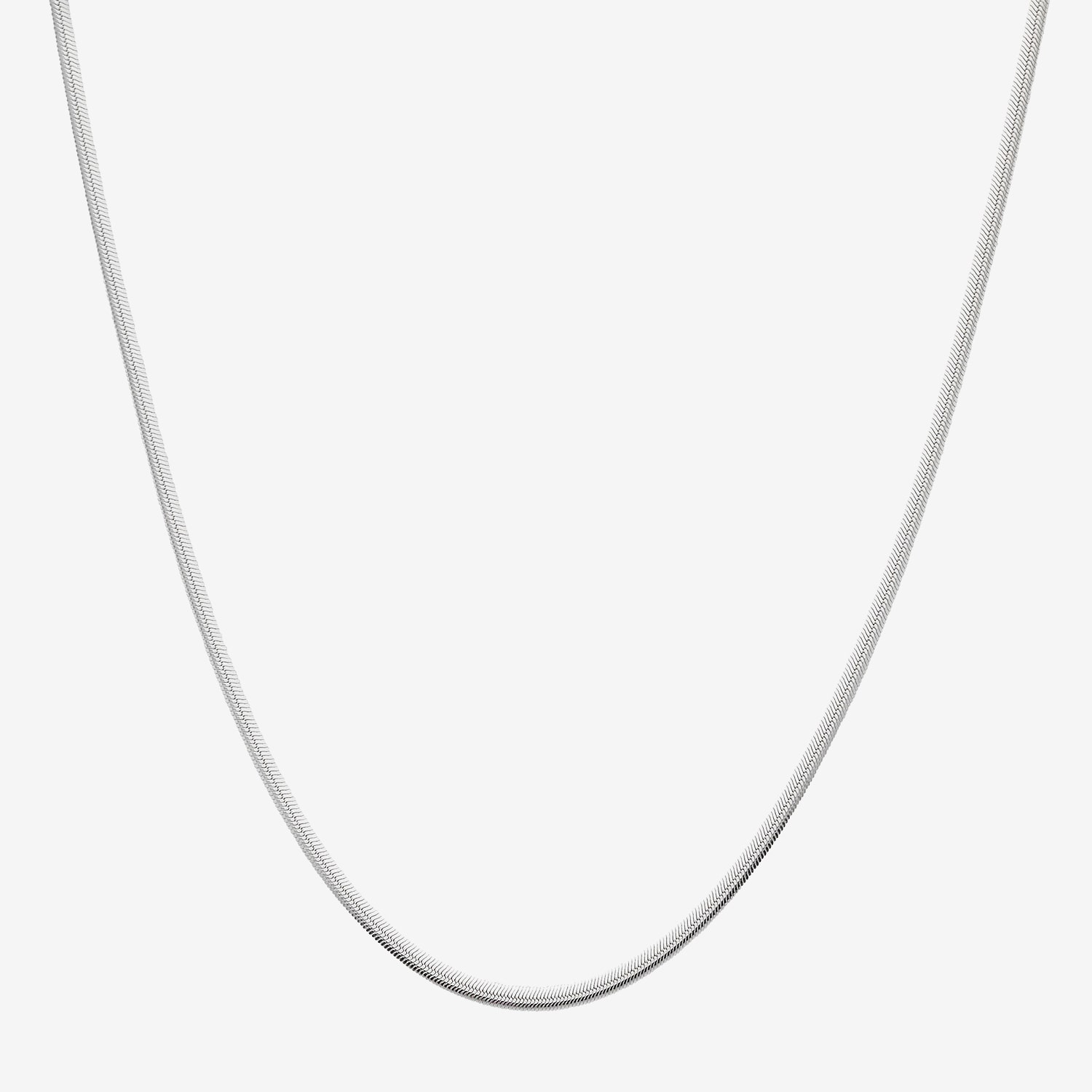 Silver Reflections Sterling Silver 18 Inch Necklace
