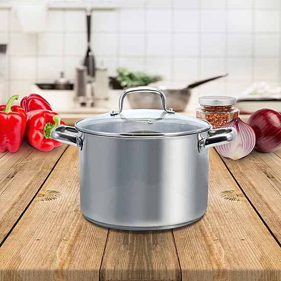 Oster 8 Qt 2-pc. Stainless Steel Stockpot