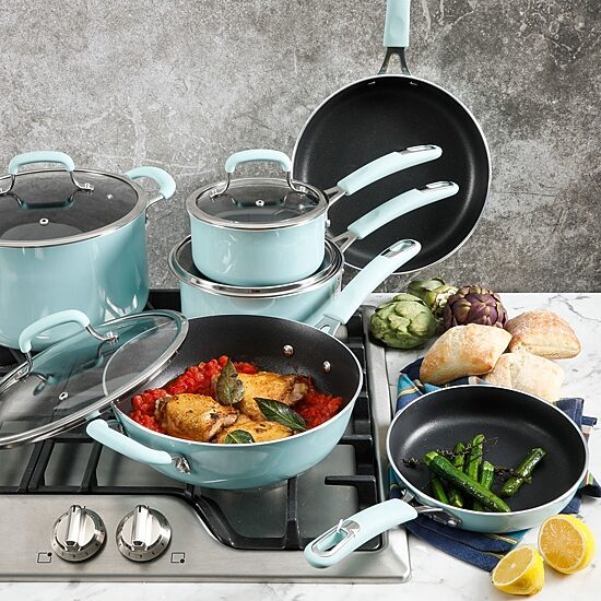 Kenmore Elite Aluminum 10-pc. Non-Stick Cookware Set