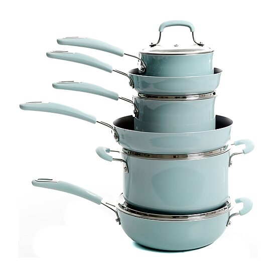 Kenmore Elite Aluminum 10-pc. Non-Stick Cookware Set