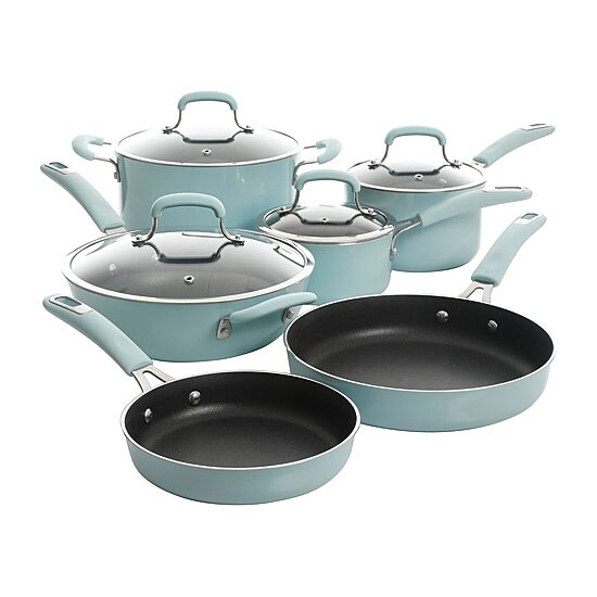 Kenmore Elite Aluminum 10-pc. Non-Stick Cookware Set