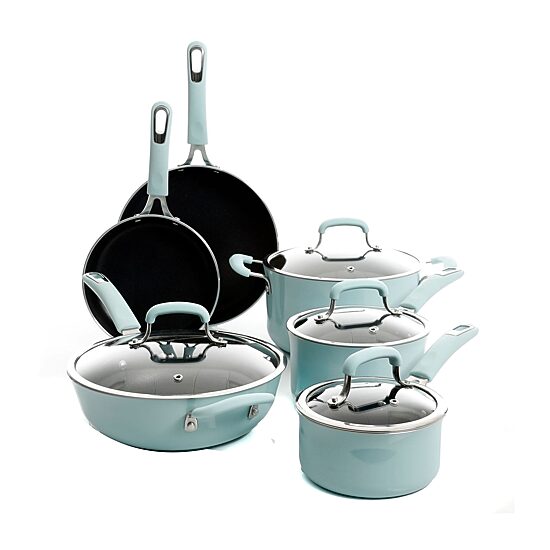 Kenmore Elite Aluminum 10-pc. Non-Stick Cookware Set