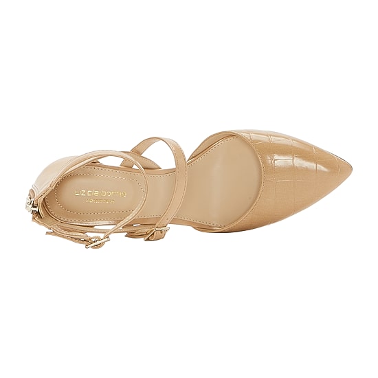 Liz Claiborne Harvey Womens Pointed Closed Toe Stiletto Heel Pumps Wide Width