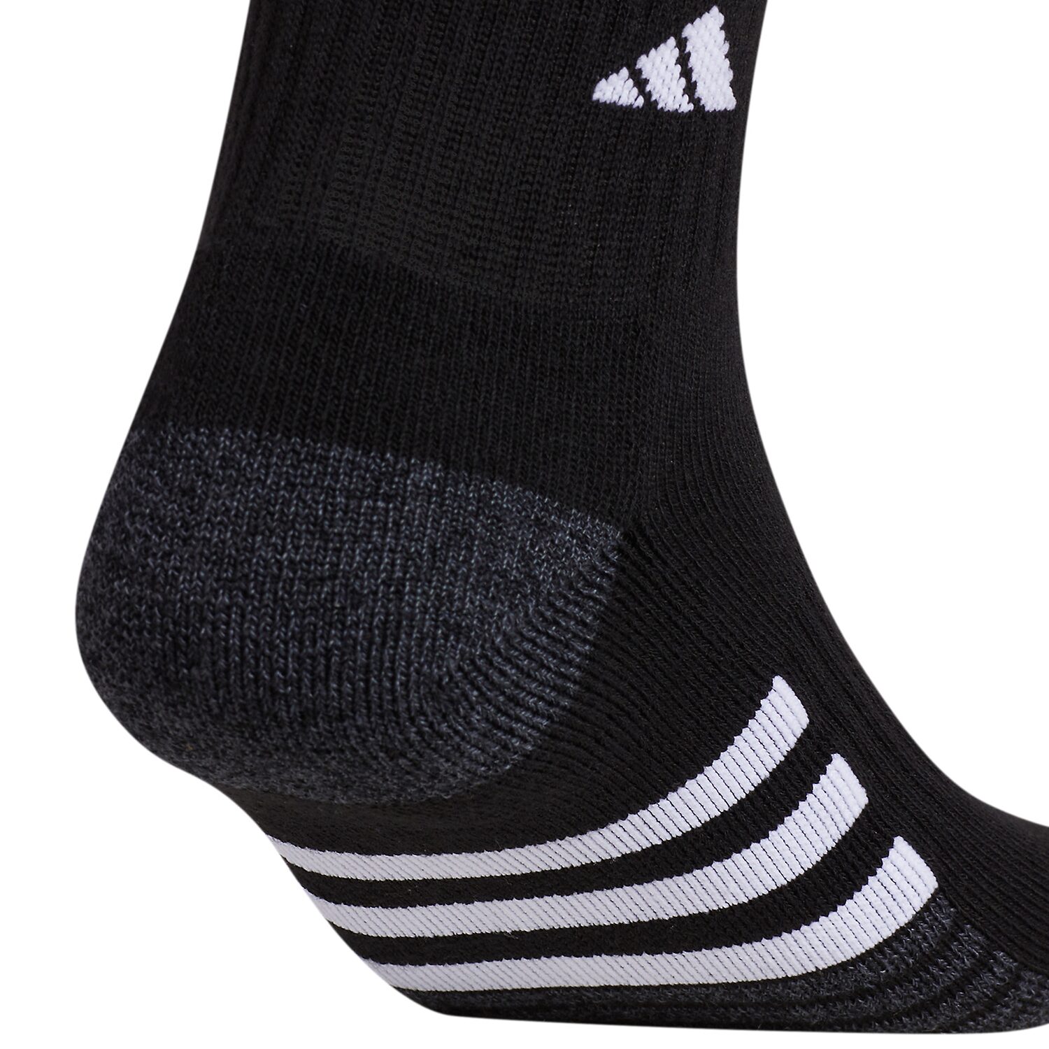 adidas Cushioned Mens 3 Pair Quarter Ankle Socks