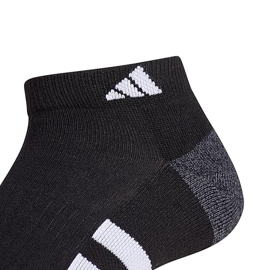 adidas Cushioned Mens 3 Pair Low Cut Socks