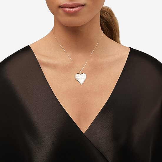 Limited Quantities! Limited Quantities! "Dance Mom" Womens Sterling Silver 18 Inch Locket Necklace