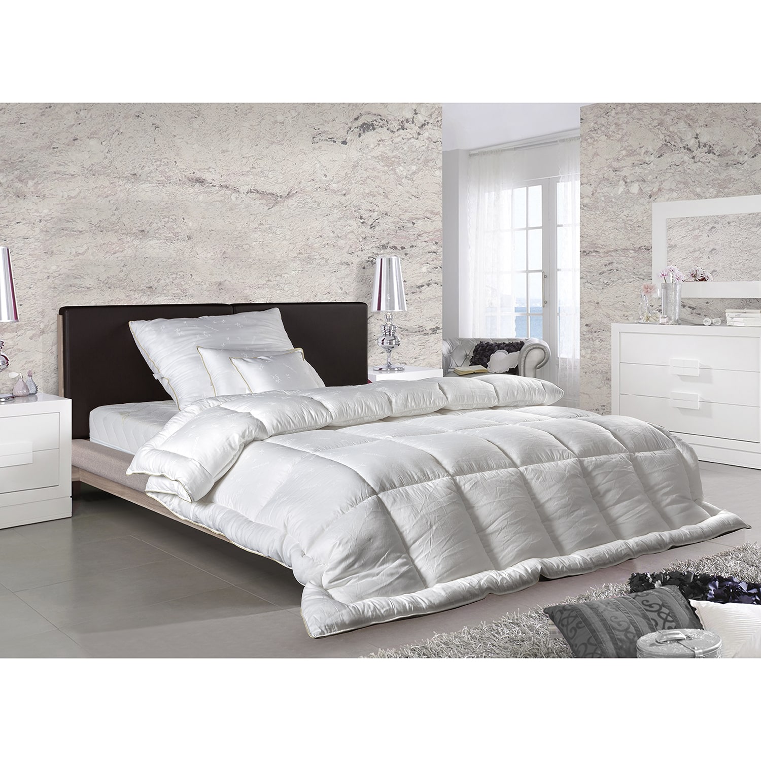 Depera Home Down Firm Density Bed Pillow