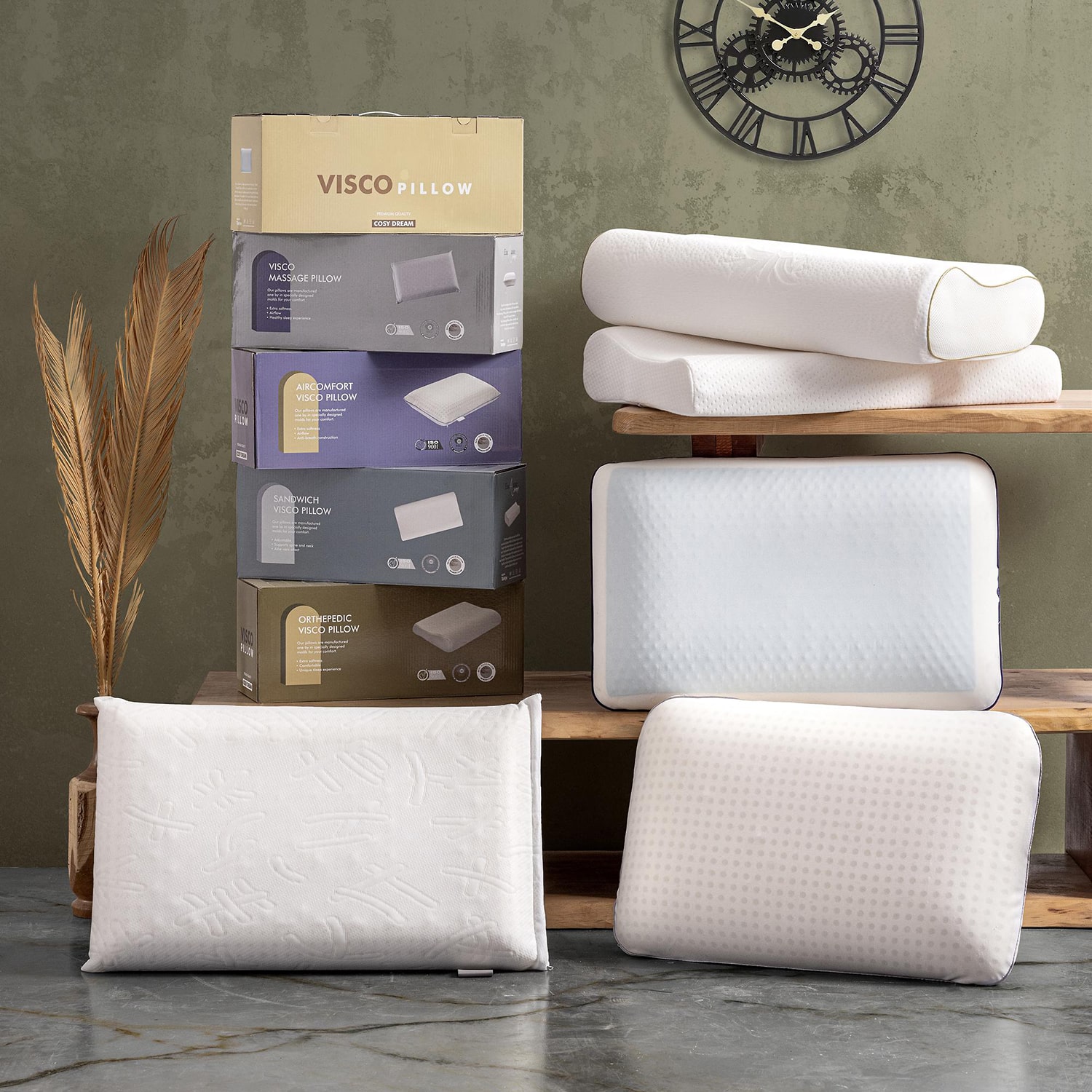 Depera Home Down Alternative Bed Pillow