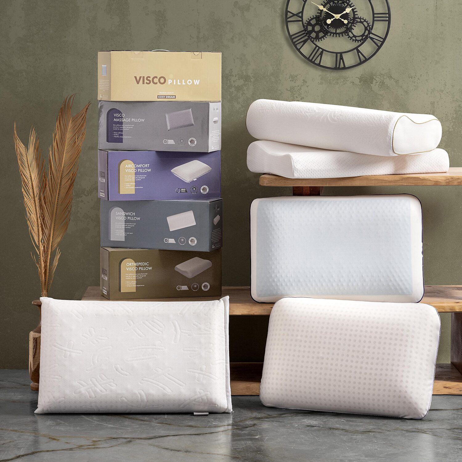 Depera Home Down Alternative Bed Pillow