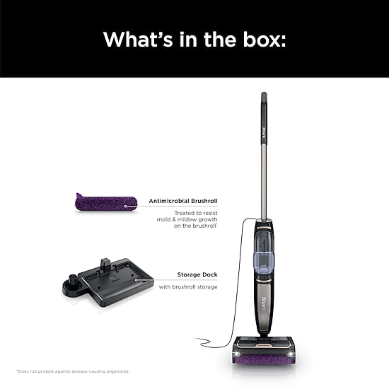 Shark Steam Mop Pick-Up & Sanitize Steam Cleaner