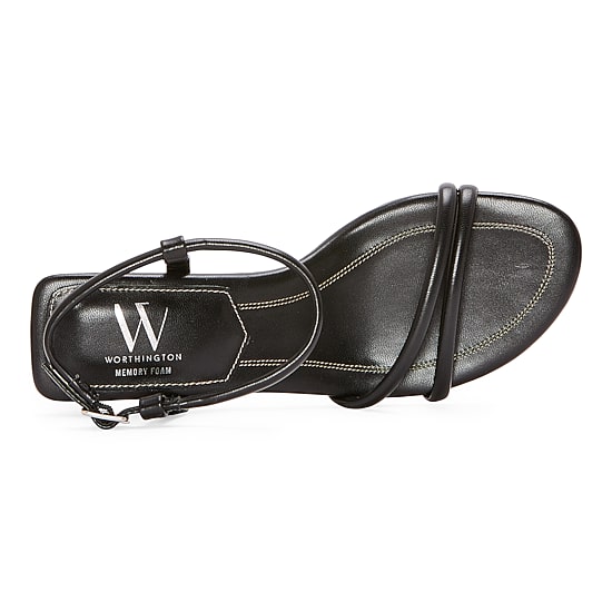 Worthington Womens Causey Strap Sandals