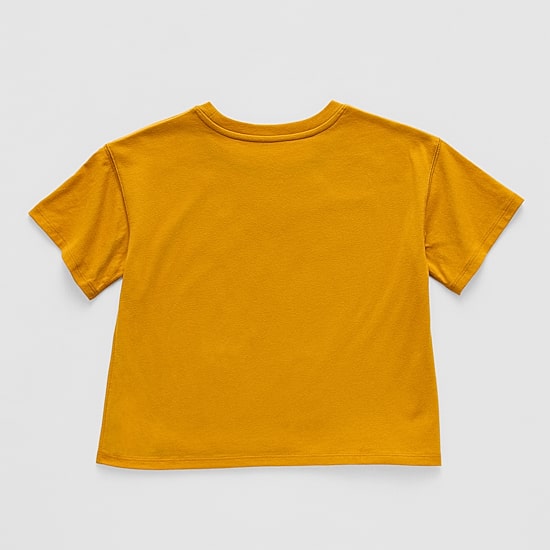 Thereabouts Little & Big Kid Girls Hidden Access Opening Crew Neck Short Sleeve Adaptive Boxy Fit Graphic T-Shirt
