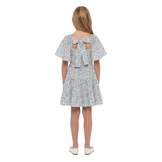 Bonnie Jean Big Kid Girls Flutter Short Sleeve A-Line Dress