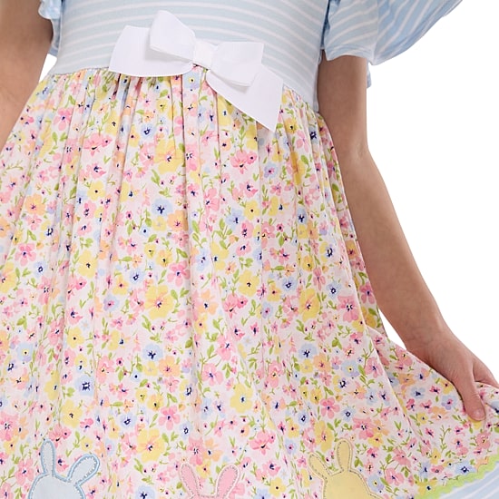 Bonnie Jean Little Girls Flutter Short Sleeve A-Line Dress