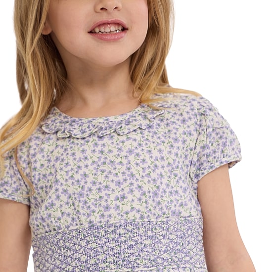 Bonnie Jean Little Girls Puffed Short Sleeve A-Line Dress