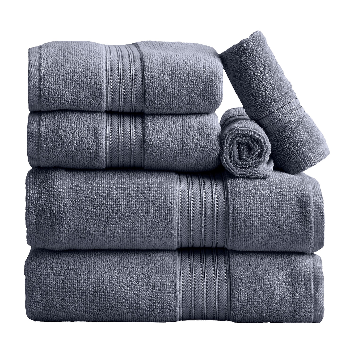 Linery Cotton Everyday 6 Pc Towel Set