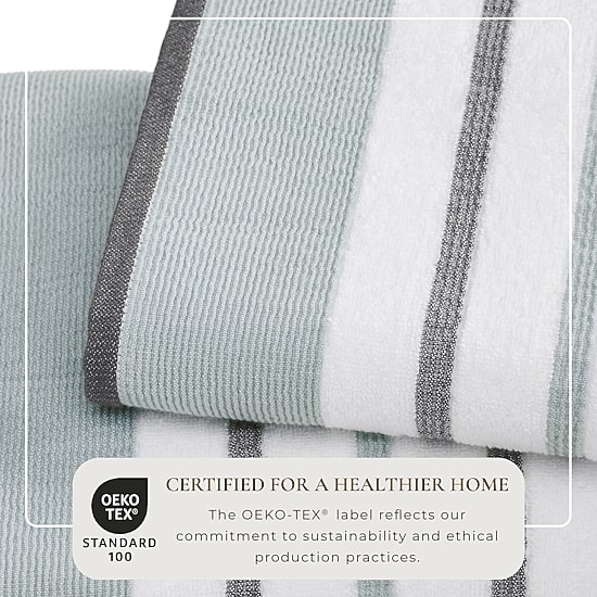Luxury Cotton 2 Pc Decorative Bath Sheet Set